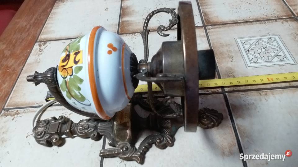 26Kinkiet mosiężnypiękny stan Gorzów Wielkopolski