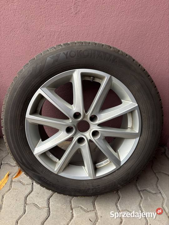 Felgi aluminiowe 17 5x1143 opony zimowe Yokohama Wrocław sprzedam