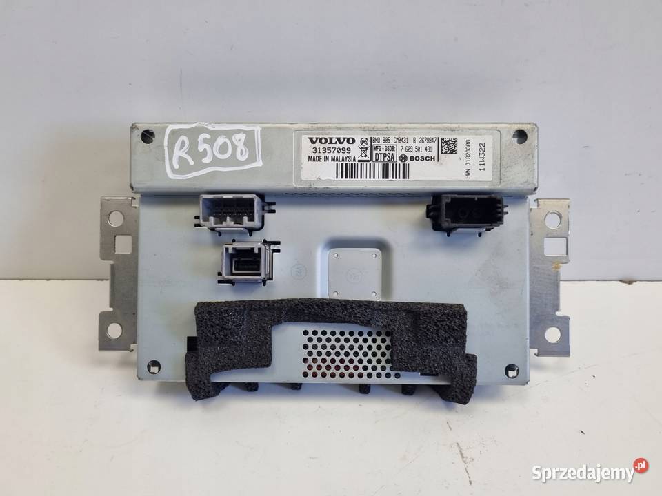 Volvo S60 II V60 I V40 II EKRAN NAWIGACJI Radia Panele sterowania, przełączniki