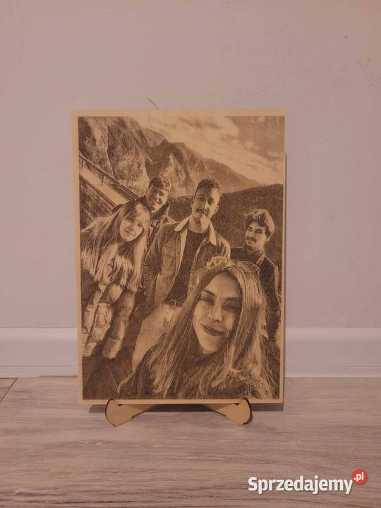 Obrazy Wypalane W Drewnie Cudowny Prezent Na małopolskie Kraków