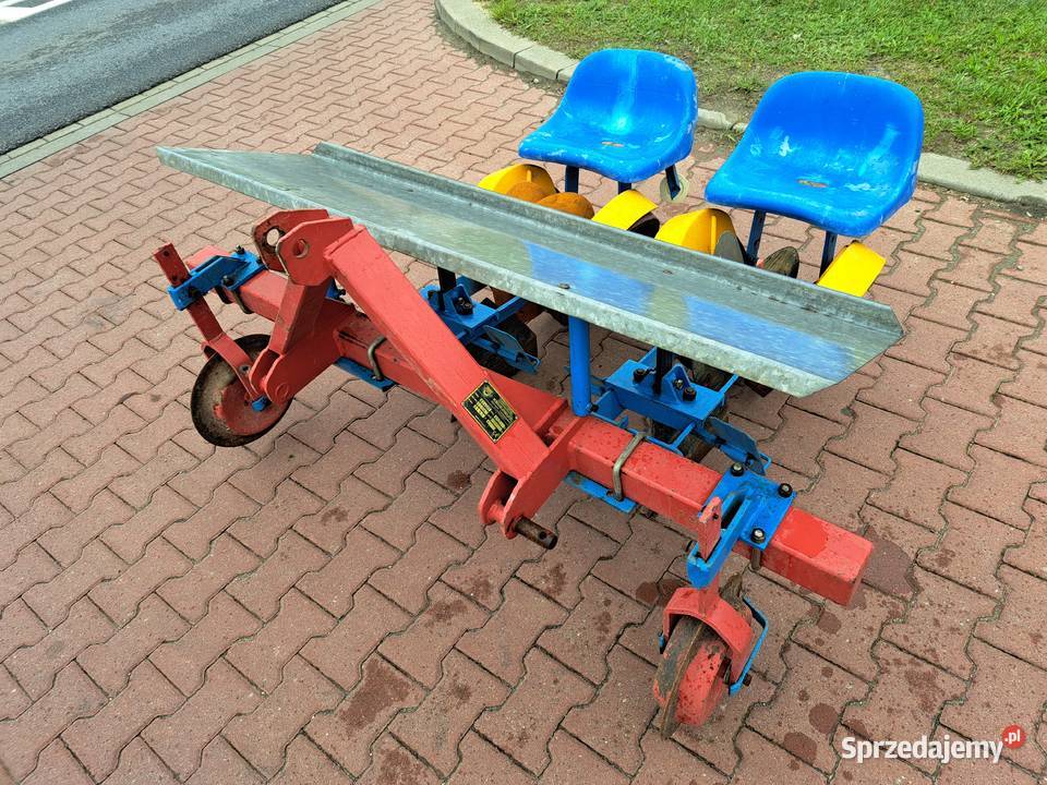 Sadzarka 2 rzędowa zawieszana do rozsady Krukowiak Maszyny rolnicze Proszowice