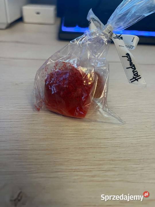Słodkie serce ręcznie robione Handmade prezent Świece