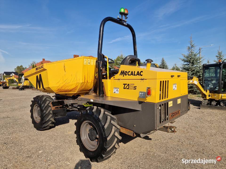 Wozidło Mecalac TA6s 2021r 680mtg 6 ton obrotowe Wozidła Ryżki sprzedam