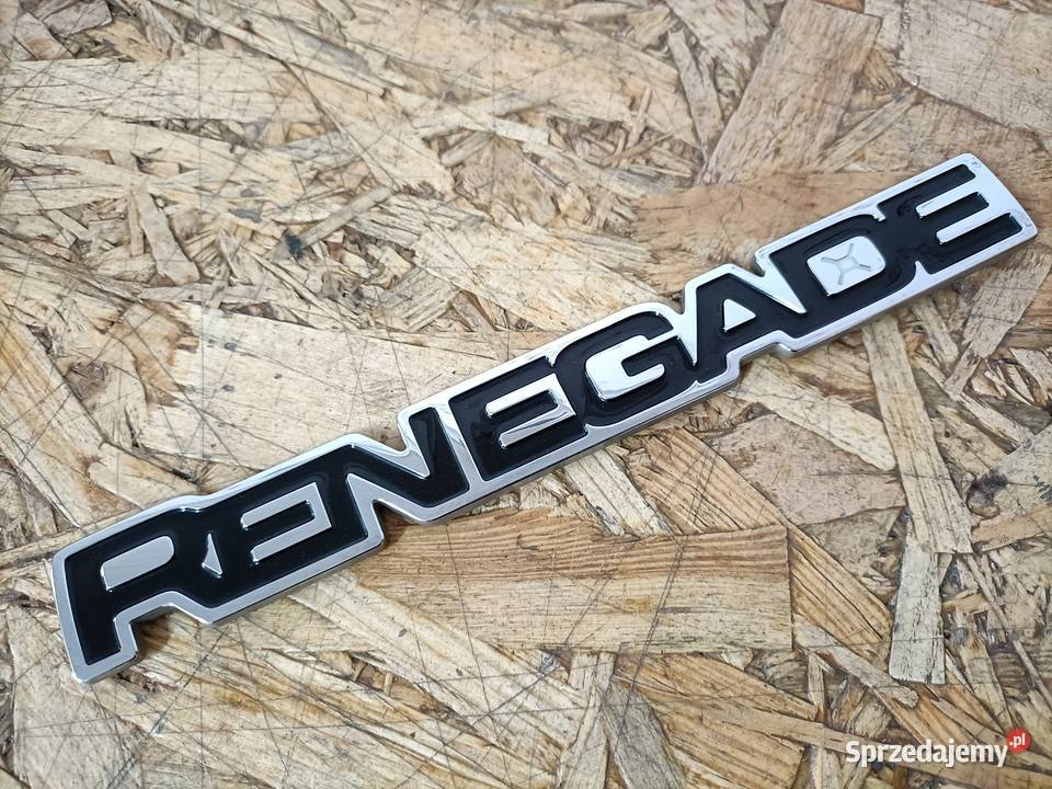 JEEP RENEGADE EMBLEMAT NAPIS ZNACZEK LOGO DRZWI Pleszew sprzedam