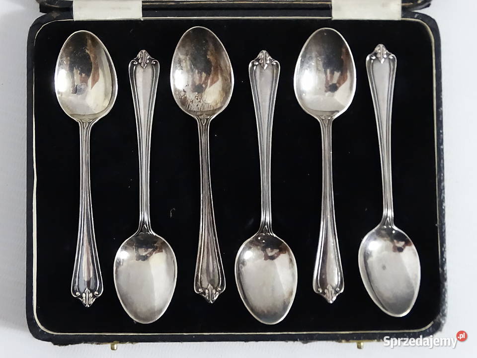 Srebrne Łyżeczki 925 Birmingham 1931r Komplet w Biłgoraj