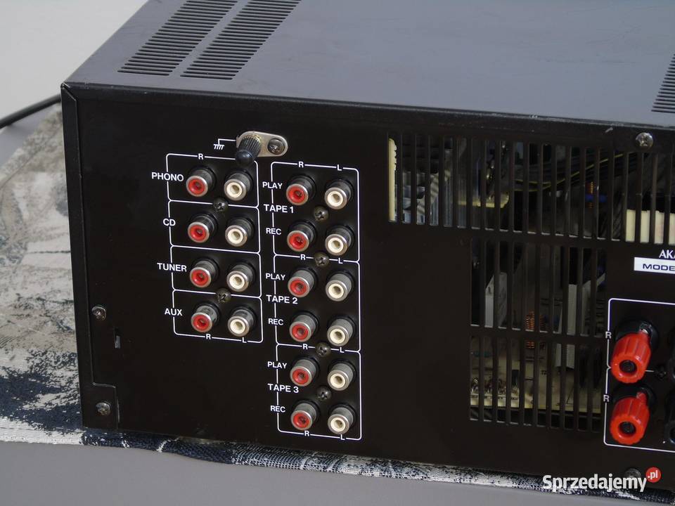 Świetny wzmacniacz Akai AM47 sprawny i mocny 2x Jasło