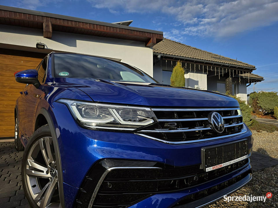 Volkswagen Tiguan serwis ASO automat Rline II wielofunkcyjna kierownica