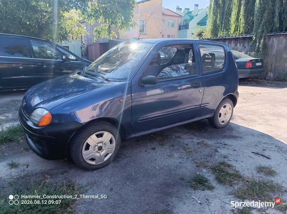 Fiat Seicento 1999r 900 benz Seicento Włodawa