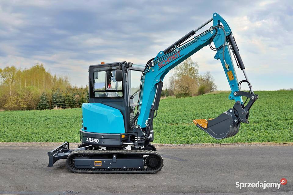 Minikoparka 38t SCHMIDT AR360 Kubota D1703 Klima Koparki Legnica