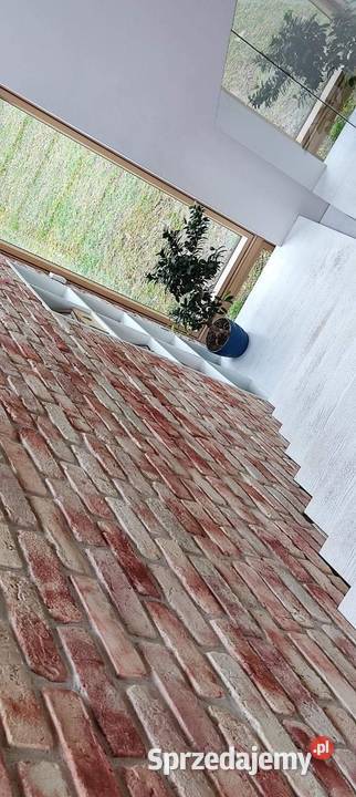 Dekor ceglany plytki ze starej cegły lico cegły pomorskie Kościerzyna