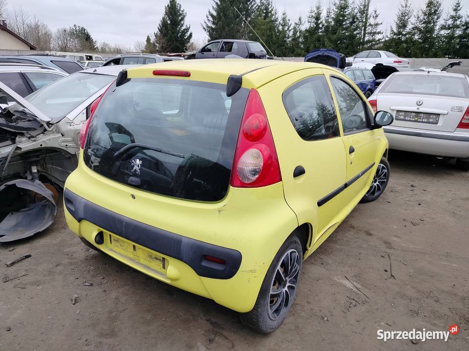Części peugeot 107 Samochody na części Przybiernów