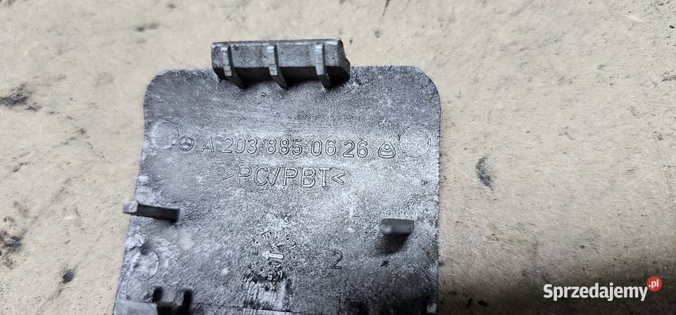 Zaślepka zderzaka przód mercedes w203 2038850626 Zbąszyń