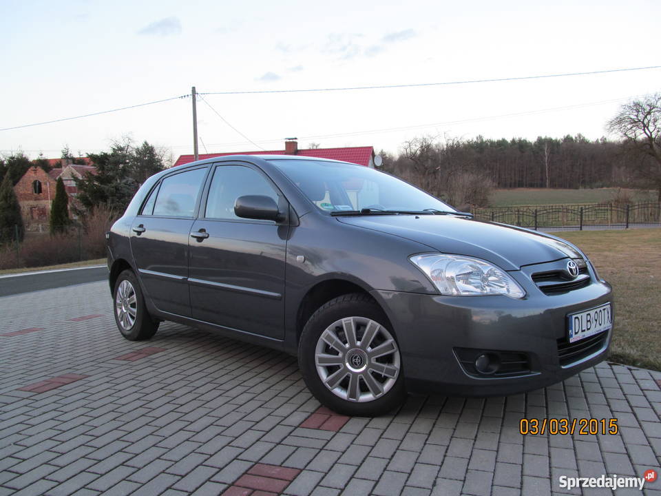 Toyota Corolla Sol 16 2006r sprowadzony dolnośląskie Pisaczów sprzedam