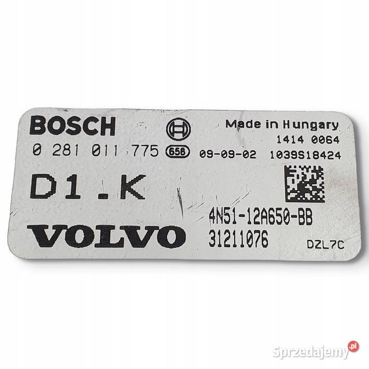 STEROWNIK SILNIKA Volvo S40 II V50 16 D lubelskie Chełm