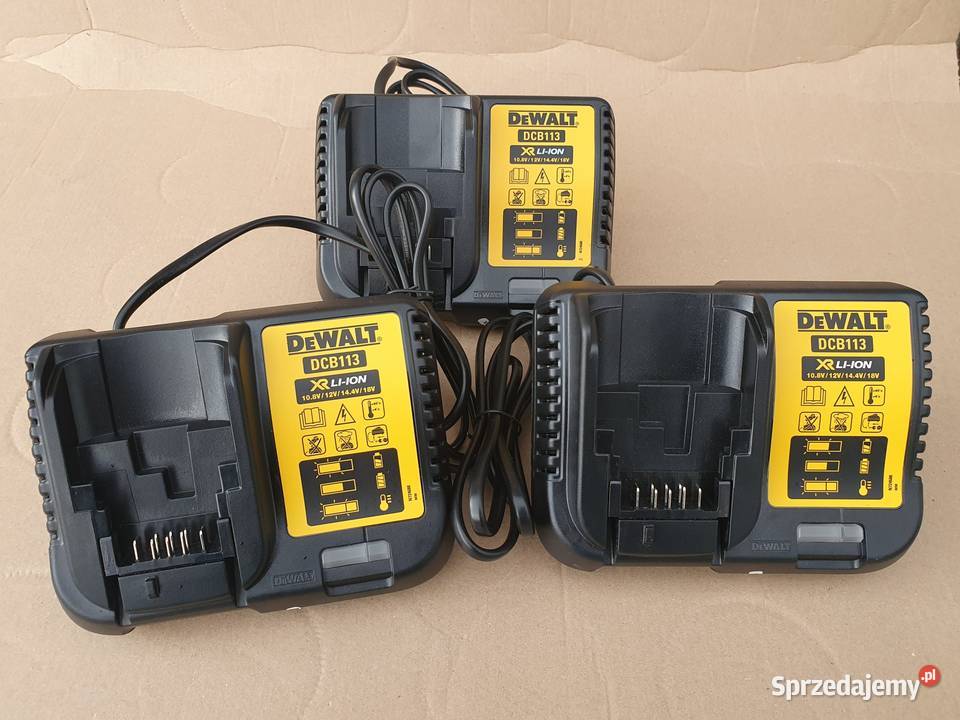 NOWA DeWalt XR DCB113 szybka Ładowarka 108V 12V Kraków