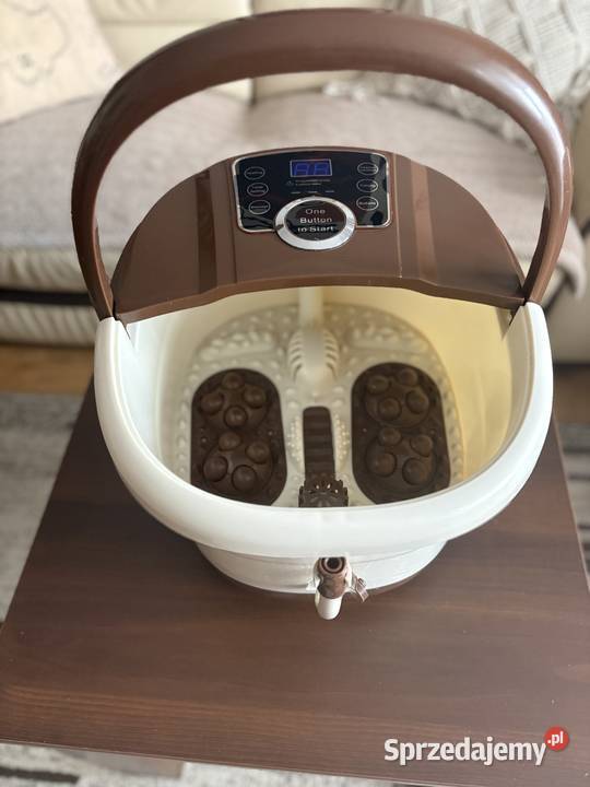 Hydromasażer do stóp podgrzewanie bąbelki timer Sosnowiec