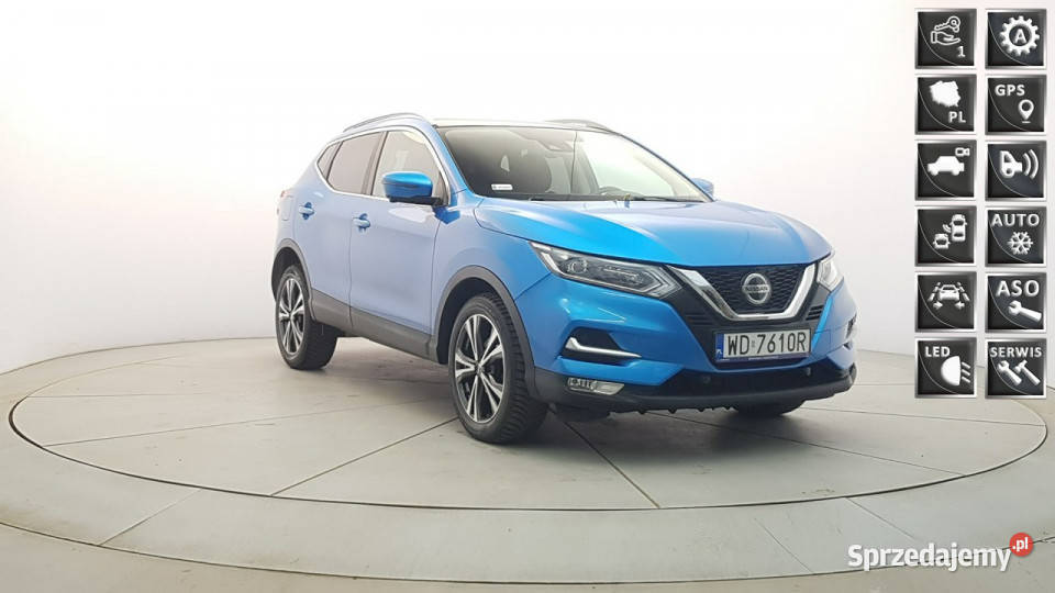 Nissan Qashqai 12 DIGT NConnecta Xtronic Z aluminiowe felgi Warszawa sprzedam