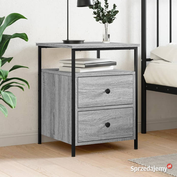 Szafka nocna szary dąb sonoma 44x45x60 WM826009 Warszawa sprzedam