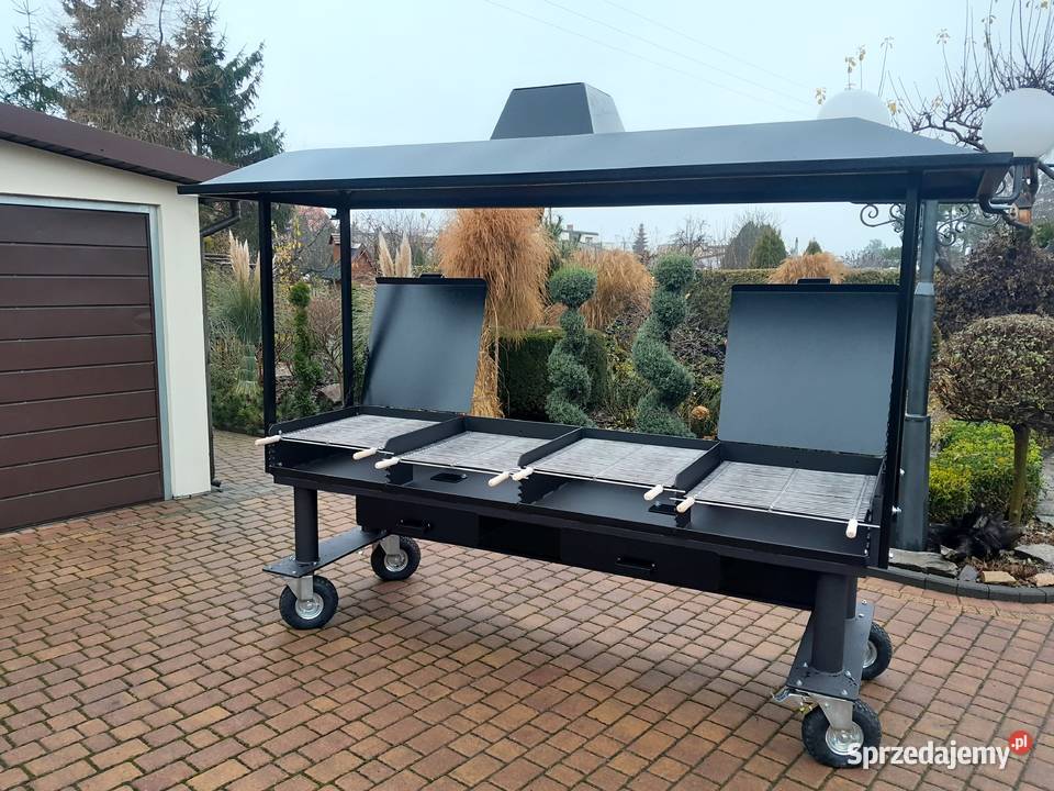 Gastronomiczny grill cateringowy blacha 6 mm Damasławek