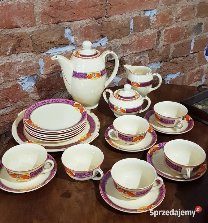 Serwis fajans Włocławek Mańczak Marciniak unikat Orneta sprzedam