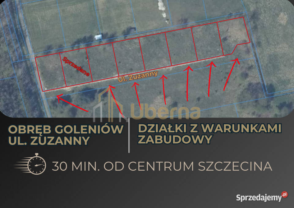 Działka w Goleniowie pod zabudowę Goleniów