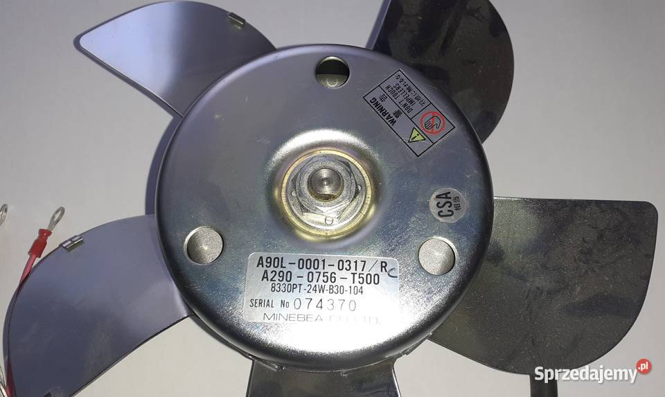 Wentylator silnika wrzeciona Fanuc A90L00010317 śląskie Zabrze