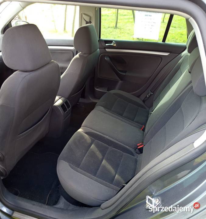 VW Golf V kombi welurowa tapicerka Gozdowo