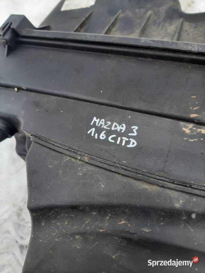 Mazda 3 16 CITD obudowa filtra powietrza osobowe Ksawerów sprzedam