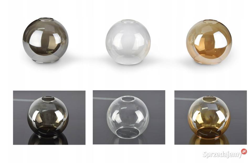 Szklana Lampa Ścienna Kinkiet LED KULA KULE podlaskie Choroszcz