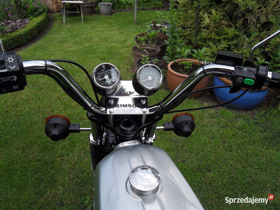 Simson Enduro S70 Hamulec tarczowy rozrusznik nieuszkodzony wielkopolskie Poznań