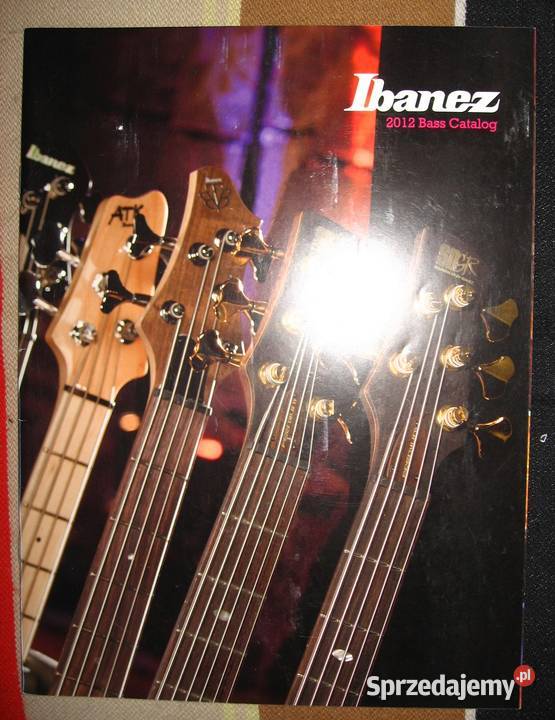 Ibanez 2012 Bass Guitar katalog gitar basowych Kępice sprzedam