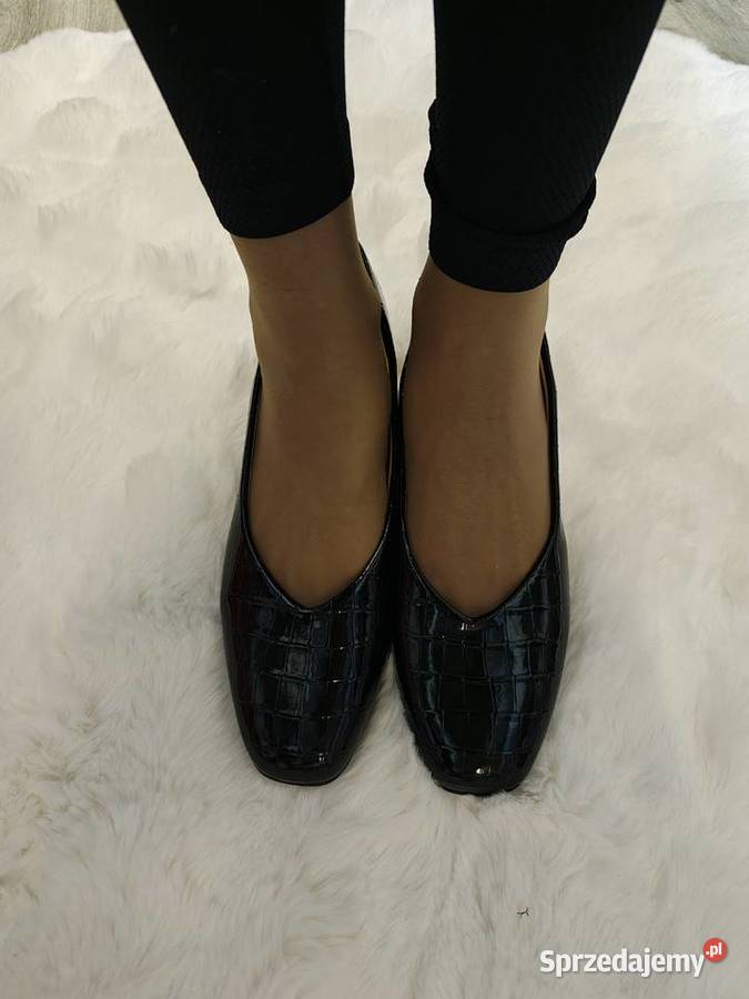 43 Czarne mega wygodne czółenka wieczorowe NOWE Kraków
