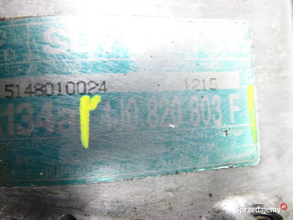 KOMPRESOR KLIMATYZACJI VW GOLF IV 16 1J0820803F sprzedam