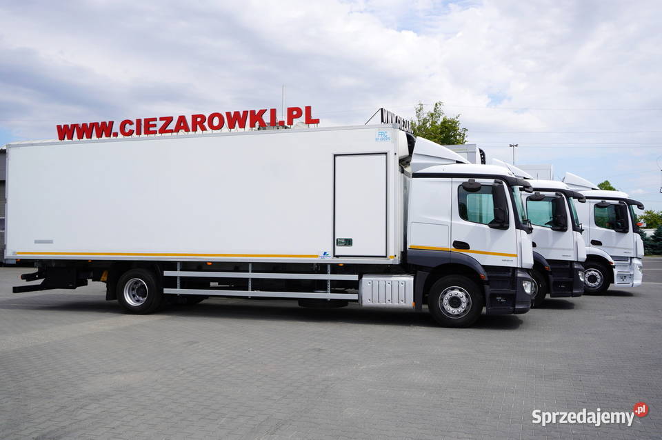 MercedesBenz Actros 1824 Chłodnia 22 EPAL Kraków sprzedam