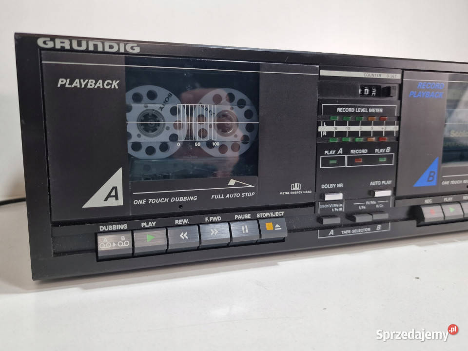 magnetofon GRUNDIG Cassette Deck CCF 4300 Międzychód