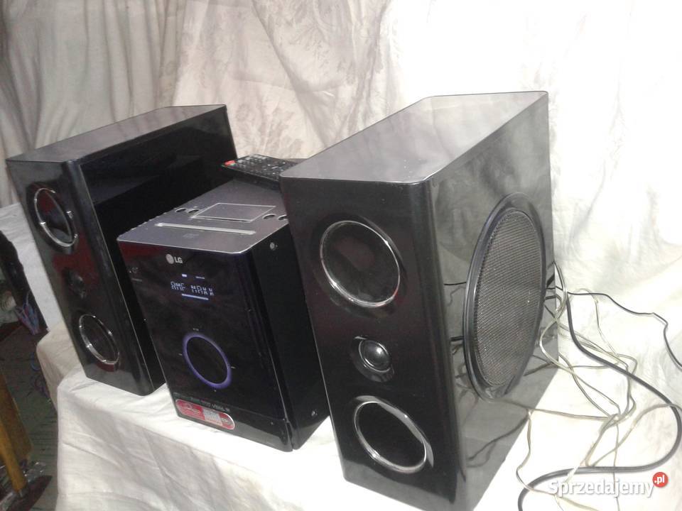 wieża HIFI stereo LG z pilotem DVD USB IPAD moc Wieże i miniwieże Ostrowiec Świętokrzyski