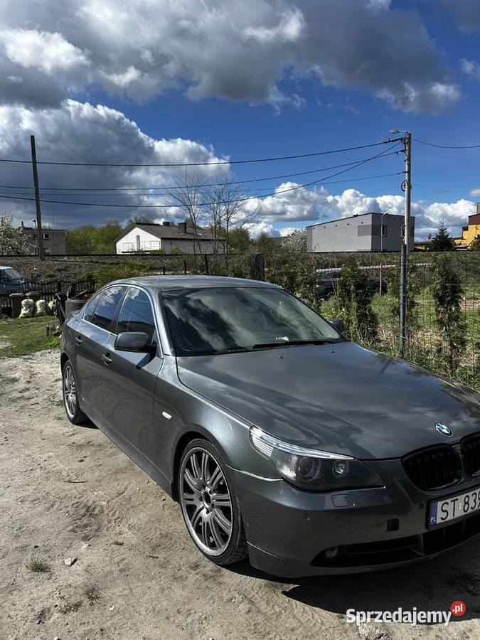 Sprzedam BMW e60 22 benzyna gaz Bieruń