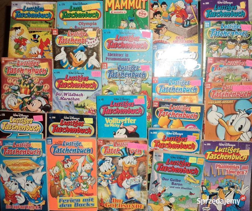 25x komiks Kaczor Donald Duck Lustiges Rzeszów