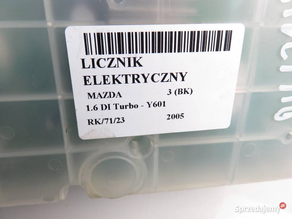 LICZNIK MAZDA 3 BK 16 DI 4TBN9JA