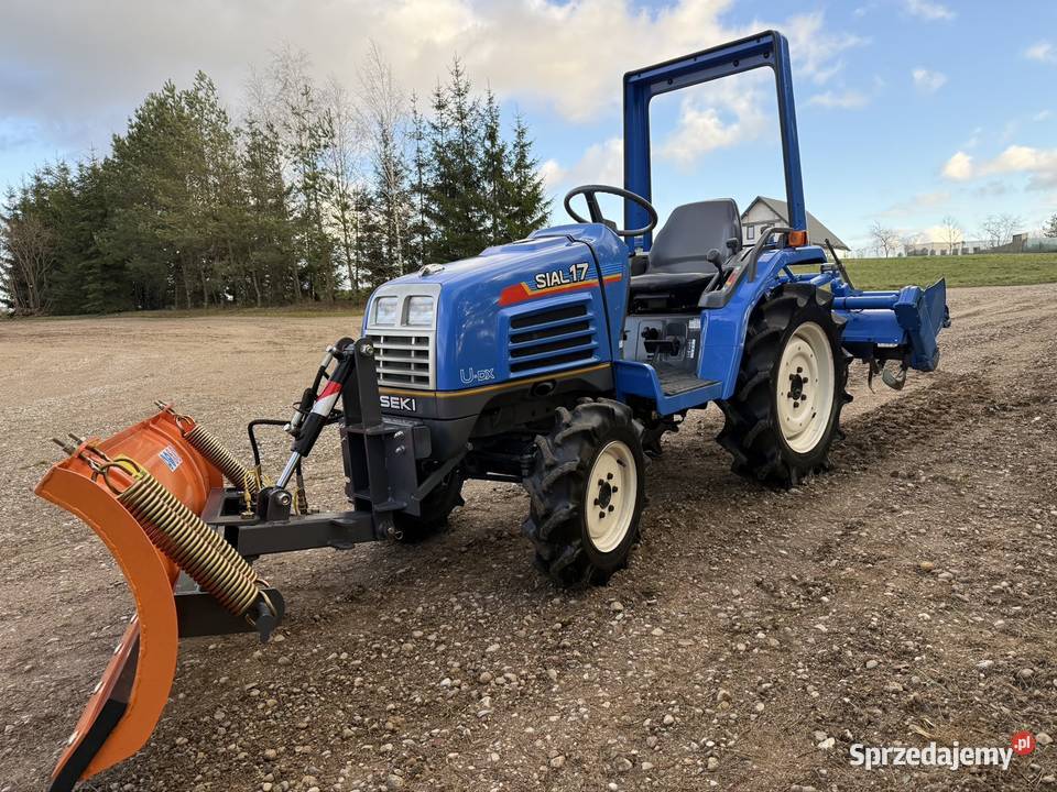 Japoński traktorek iseki sial 17 4x4 diesel plug Skrzynia biegów Manualna Olecko