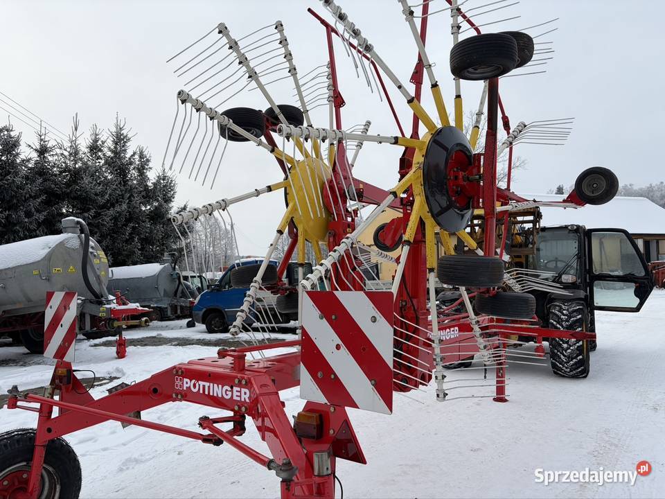 Zgrabiarka 2 karuzelowa Pottinger Euro Top 771 A Rolnictwo Myszyniec