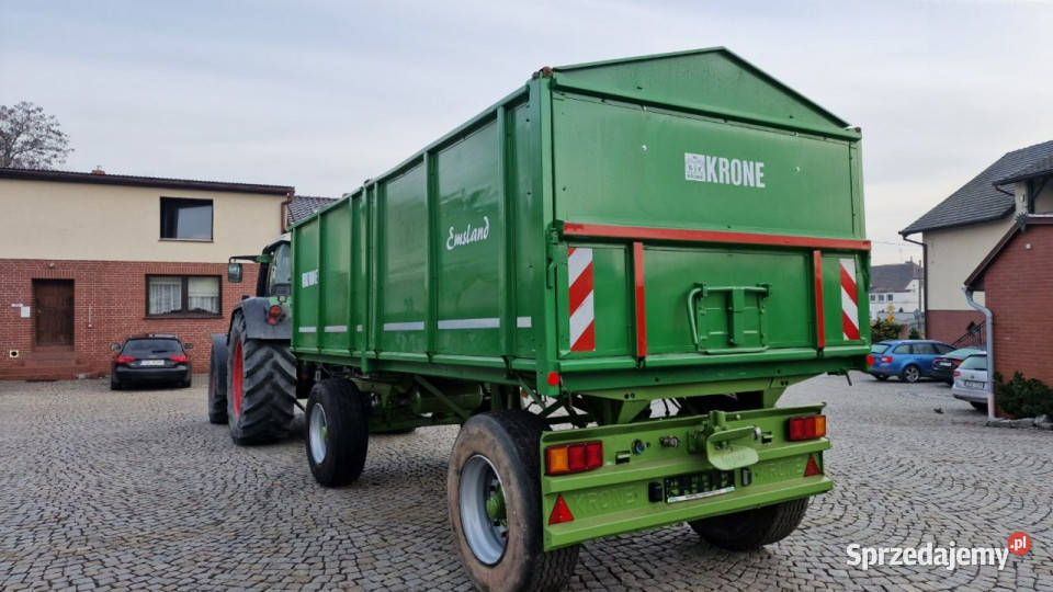 rolnicze Krone KRONE DK225 18 Przyczepa Krone opolskie Głogówek