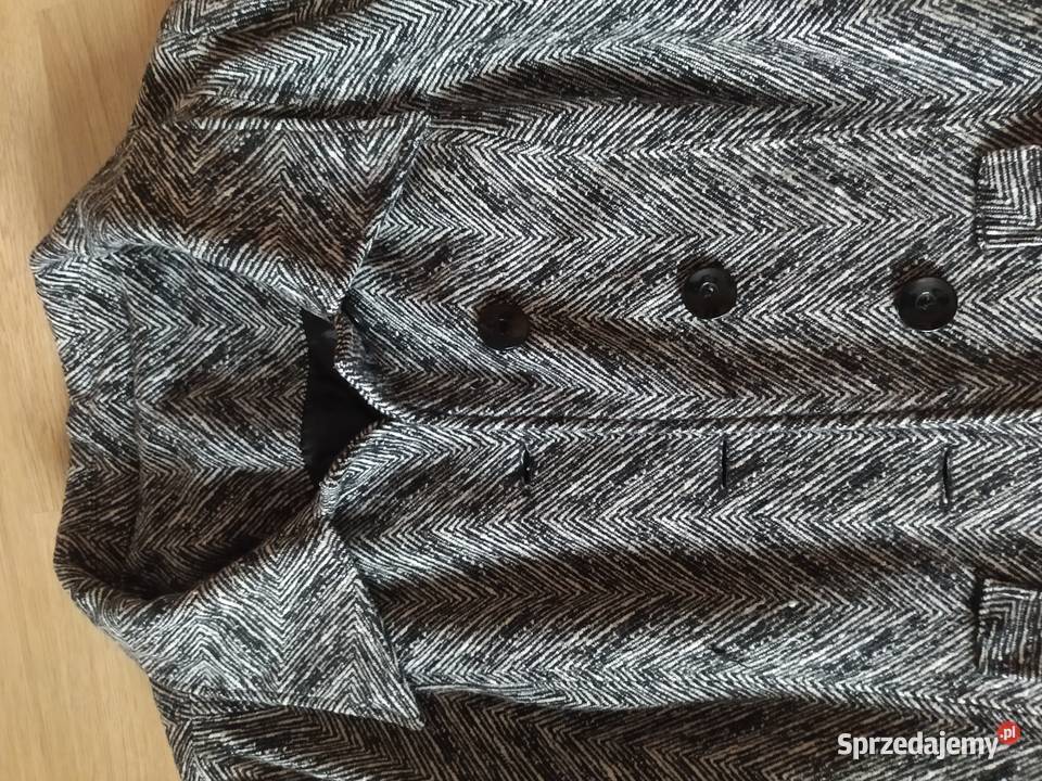 Płaszcz kurtka w sosenkę 42 40 Wesoła