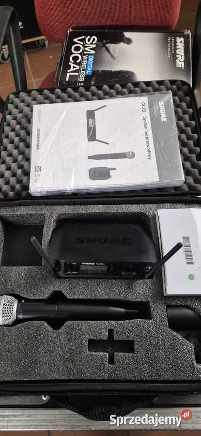 Shure GLXD24ESM58 Oryginalny zestaw Konin sprzedam