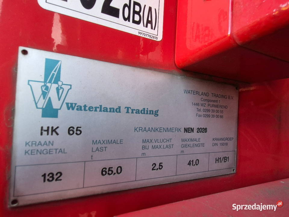 Dzwig samochodowy Tandano automatyczna Warszawa