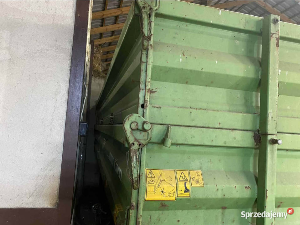 Przyczepa wywrotka STRAUTMANN 8t ZAREJESTROWANA nieuszkodzony