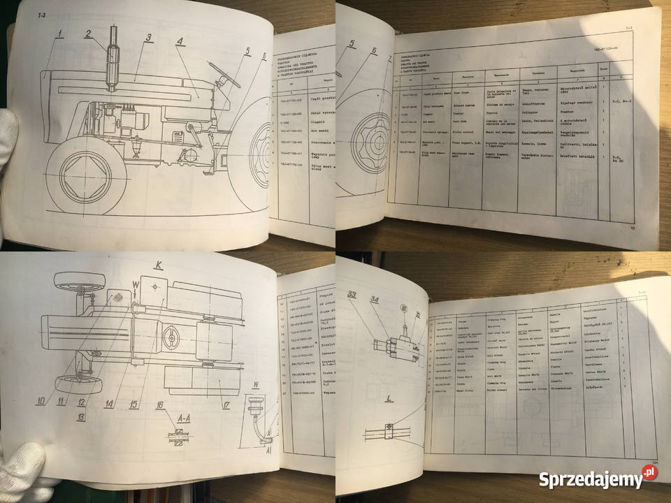 Katalog Części K162 Bumar 1977 Oryginał Unikat Ostrów Wielkopolski