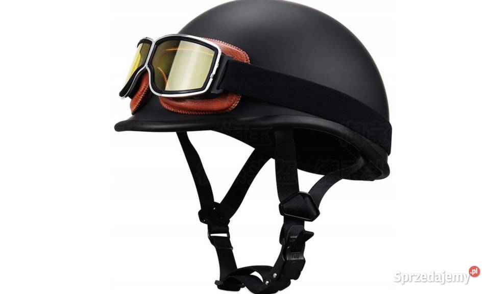 Gogle okulary do motocykla retro chopper bobber