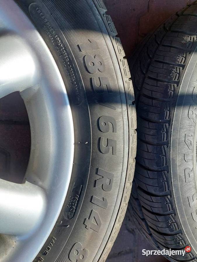 Alufelgi 14 4x1143 Mitsubishi Carisma Komplet Sucha Beskidzka