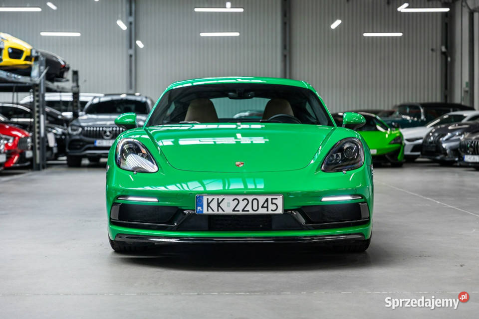 Porsche 718 Cayman GTS 40 400 Gwarancja 032027 wielofunkcyjna kierownica małopolskie Węgrzce
